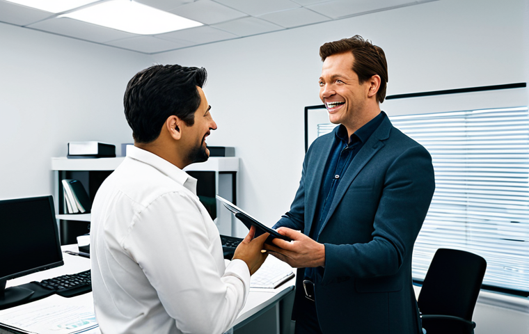 미디어 프로듀서와 영상 제작의 관계 - **

"A director and a producer in a brightly lit, modern production office. The director, holding a ...