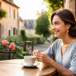 Home 11 미디어 프로듀서의 스토리텔링 능력 키우기 - **Prompt 1: The Heart of Storytelling**
"A vibrant, authentic female content creator, late 20s, ...